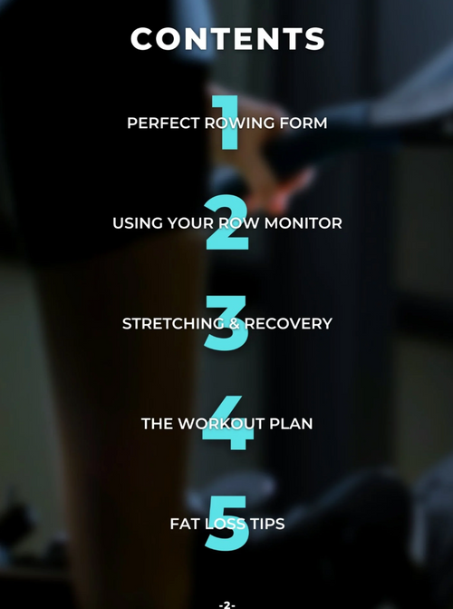 Row Your Fat Off: 12-Week Fat-Loss Program